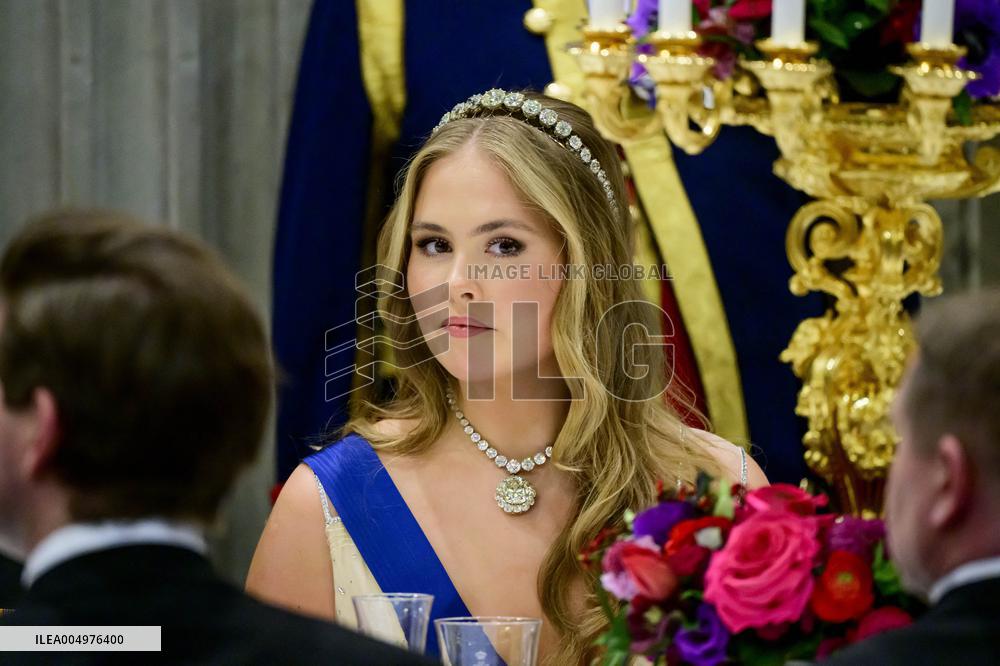 State Visit of the President of Finland - State Banquet - Amsterdam