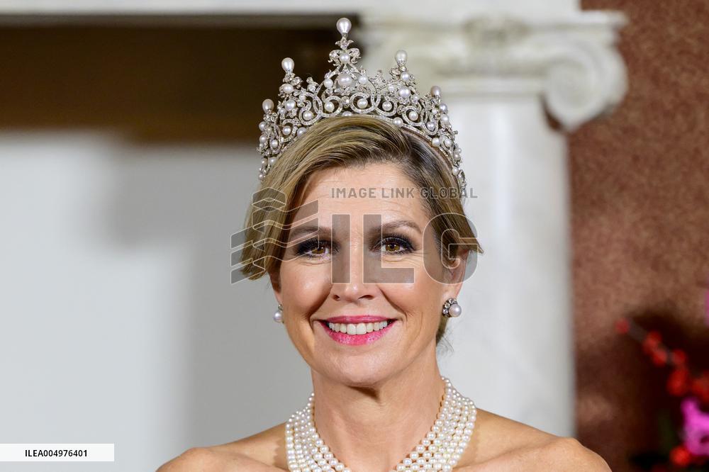 State Visit of the President of Finland - State Banquet - Amsterdam