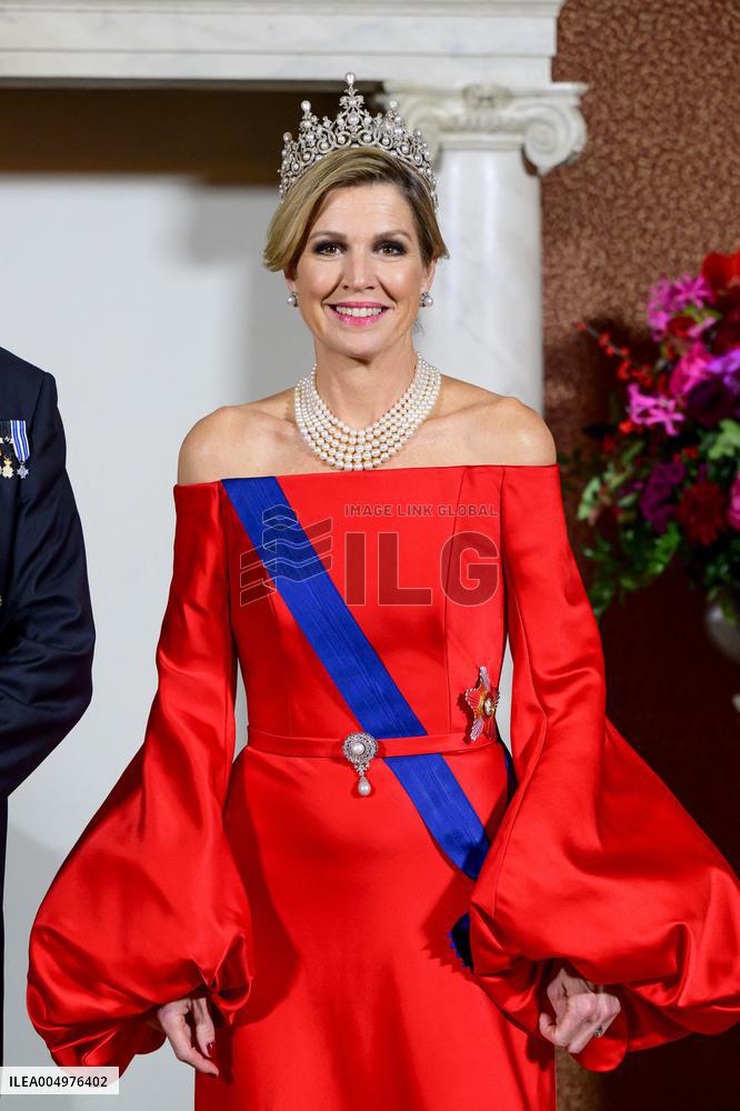 State Visit of the President of Finland - State Banquet - Amsterdam