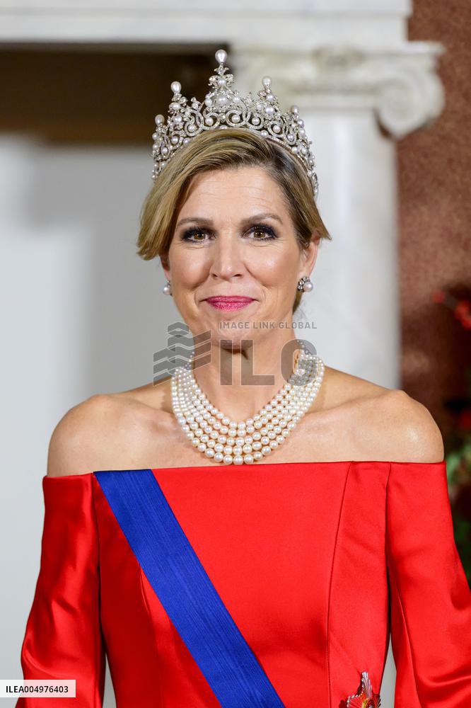 State Visit of the President of Finland - State Banquet - Amsterdam