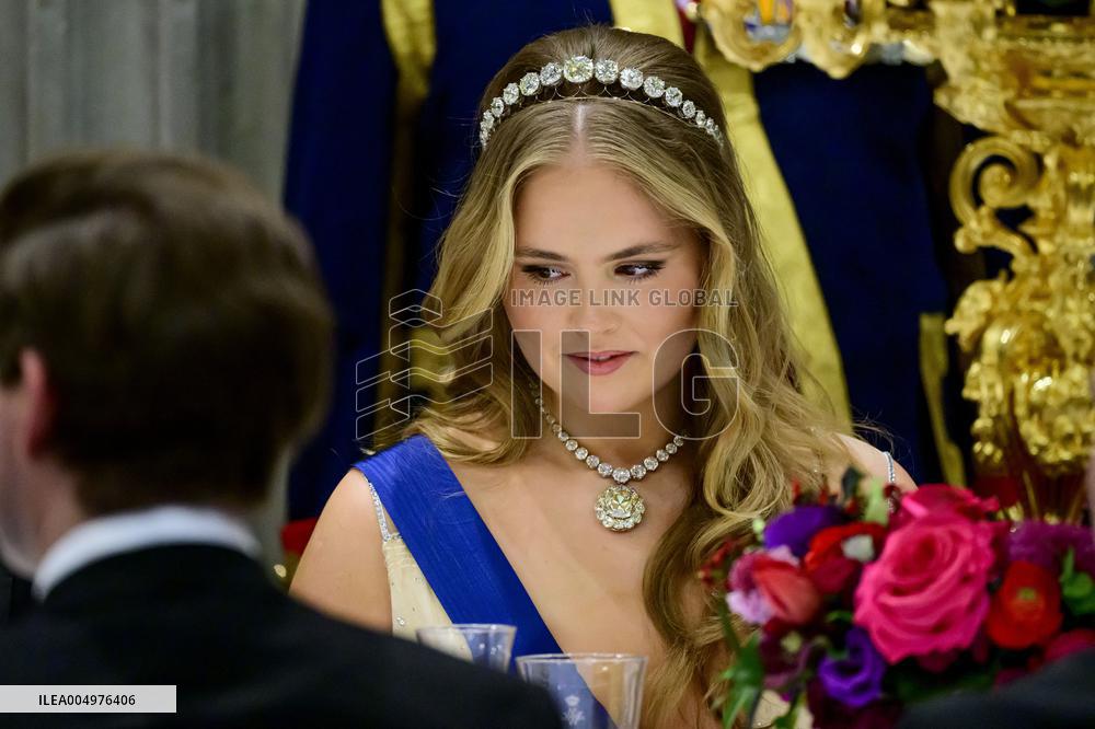 State Visit of the President of Finland - State Banquet - Amsterdam