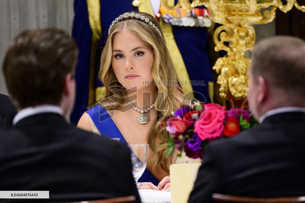 State Visit of the President of Finland - State Banquet - Amsterdam