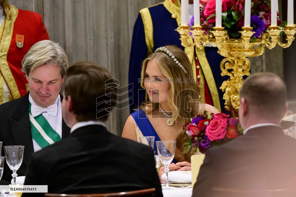 State Visit of the President of Finland - State Banquet - Amsterdam