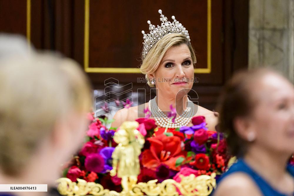 State Visit of the President of Finland - State Banquet - Amsterdam