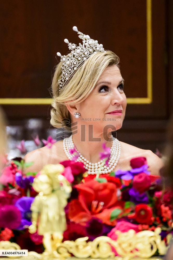 State Visit of the President of Finland - State Banquet - Amsterdam