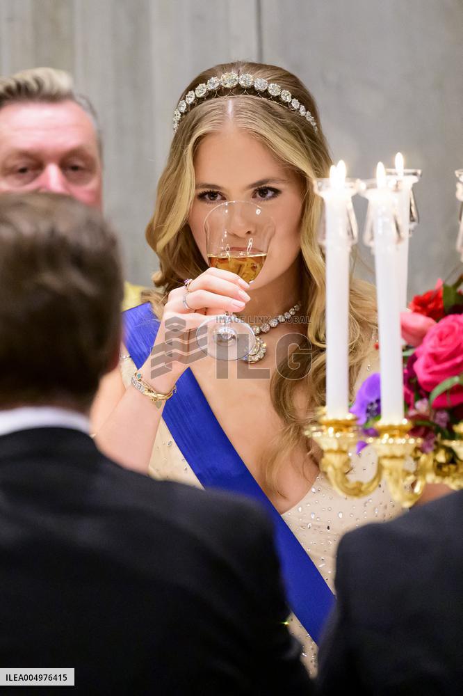 State Visit of the President of Finland - State Banquet - Amsterdam