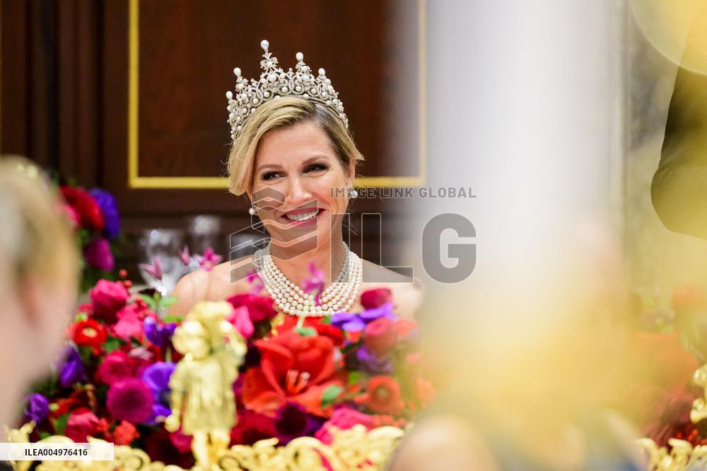 State Visit of the President of Finland - State Banquet - Amsterdam