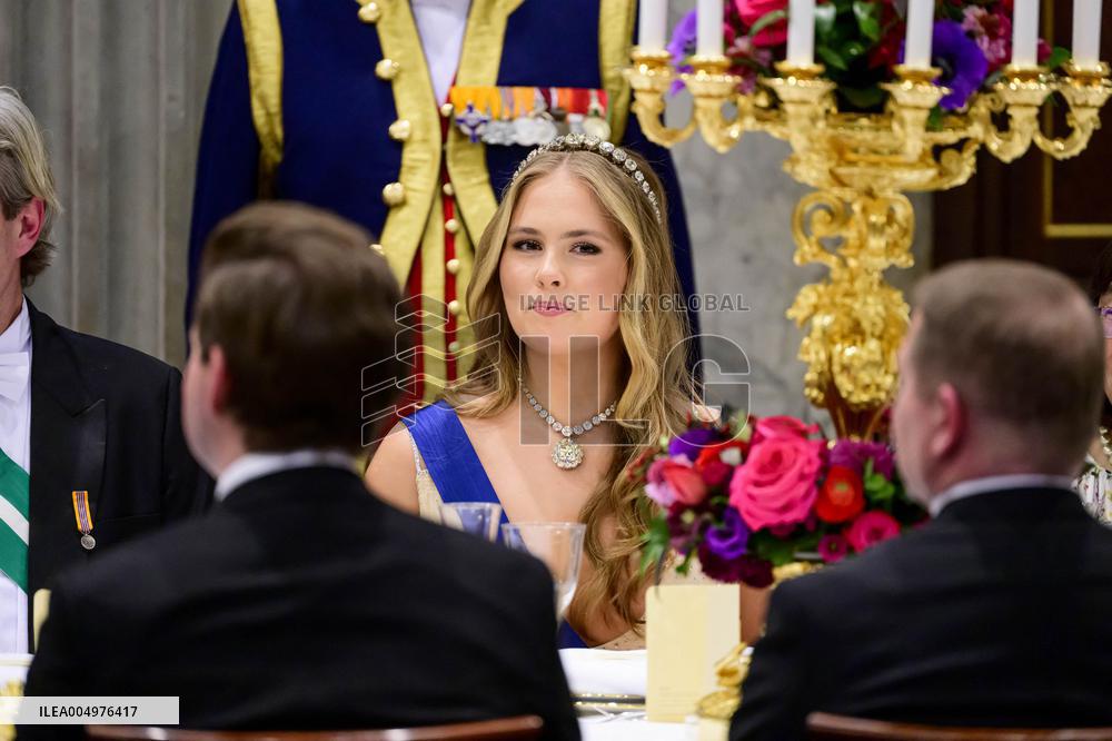 State Visit of the President of Finland - State Banquet - Amsterdam