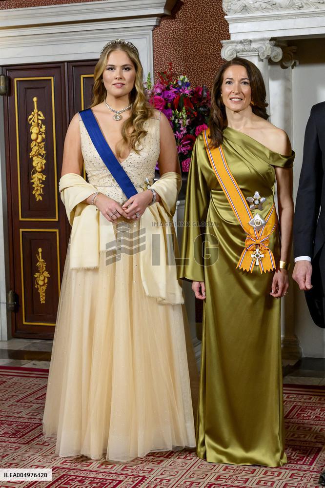 State Visit of the President of Finland - State Banquet - Amsterdam