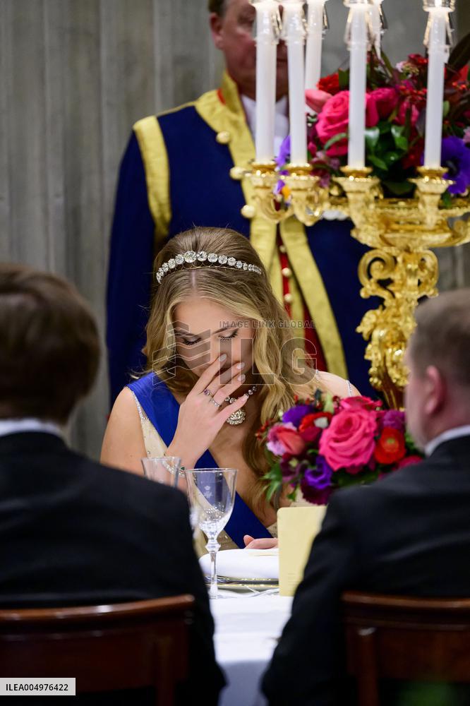 State Visit of the President of Finland - State Banquet - Amsterdam