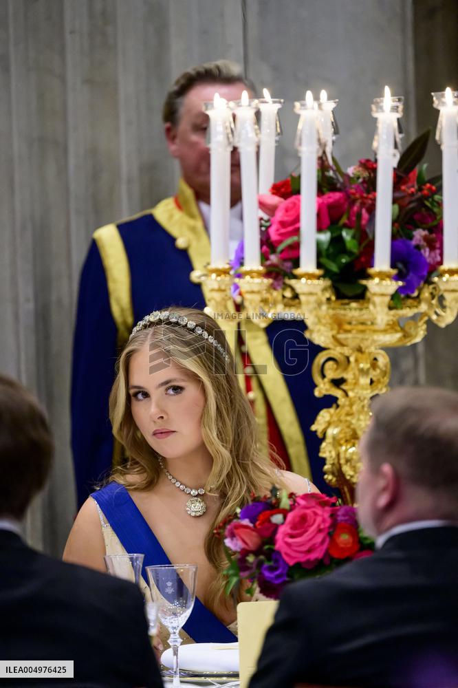 State Visit of the President of Finland - State Banquet - Amsterdam