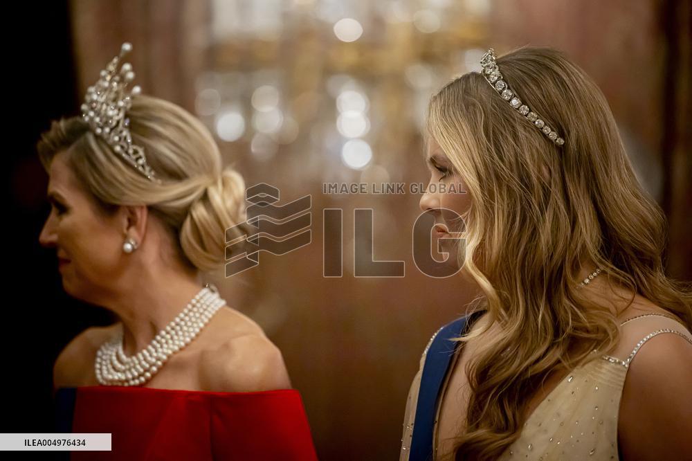 State Visit of the President of Finland - State Banquet - Amsterdam