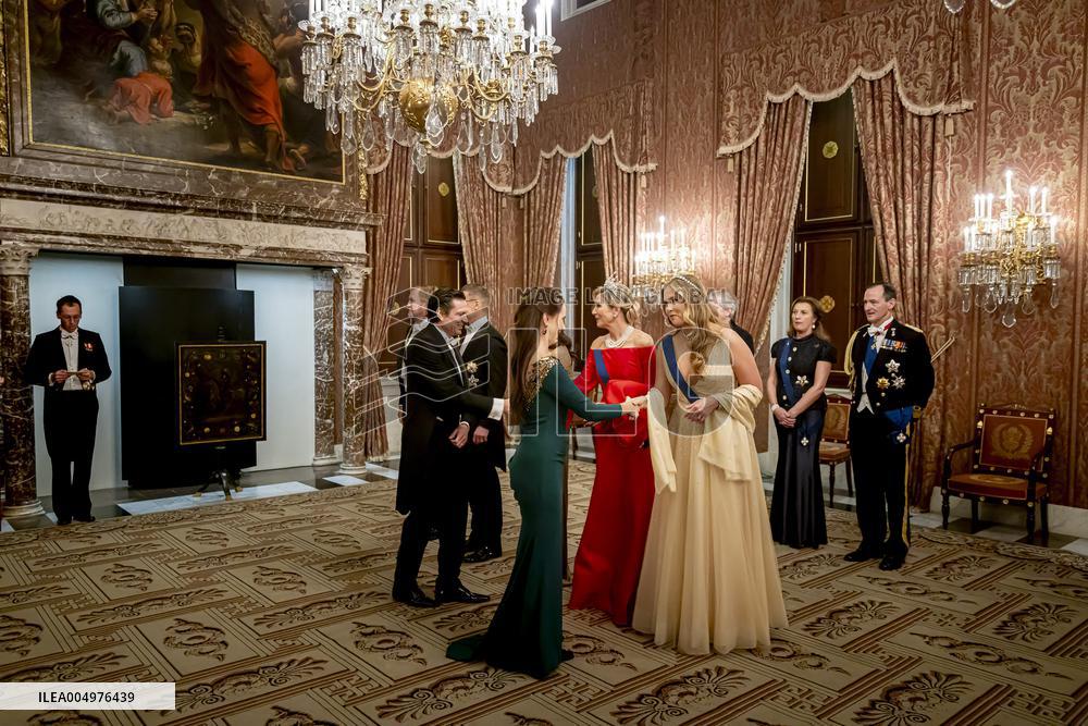 State Visit of the President of Finland - State Banquet - Amsterdam