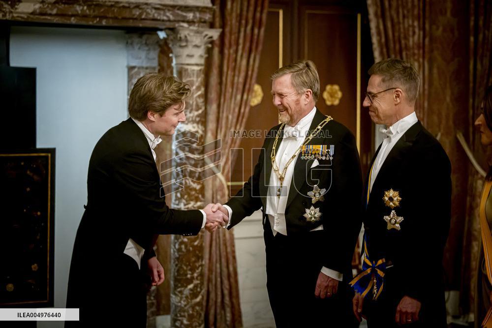 State Visit of the President of Finland - State Banquet - Amsterdam