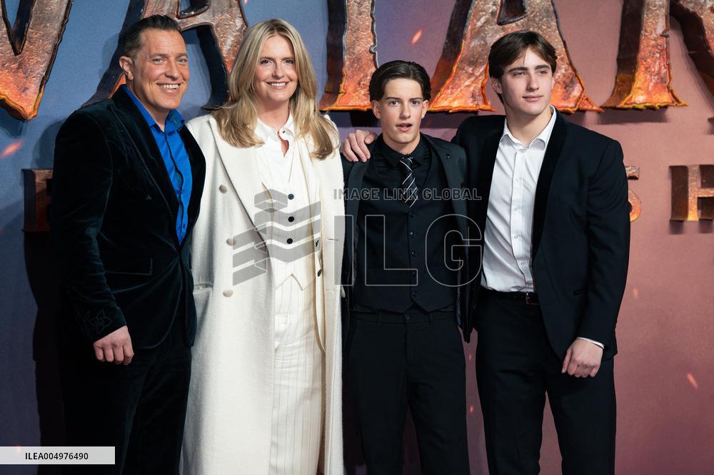 "Avatar: Fire And Ash" UK Premiere - London