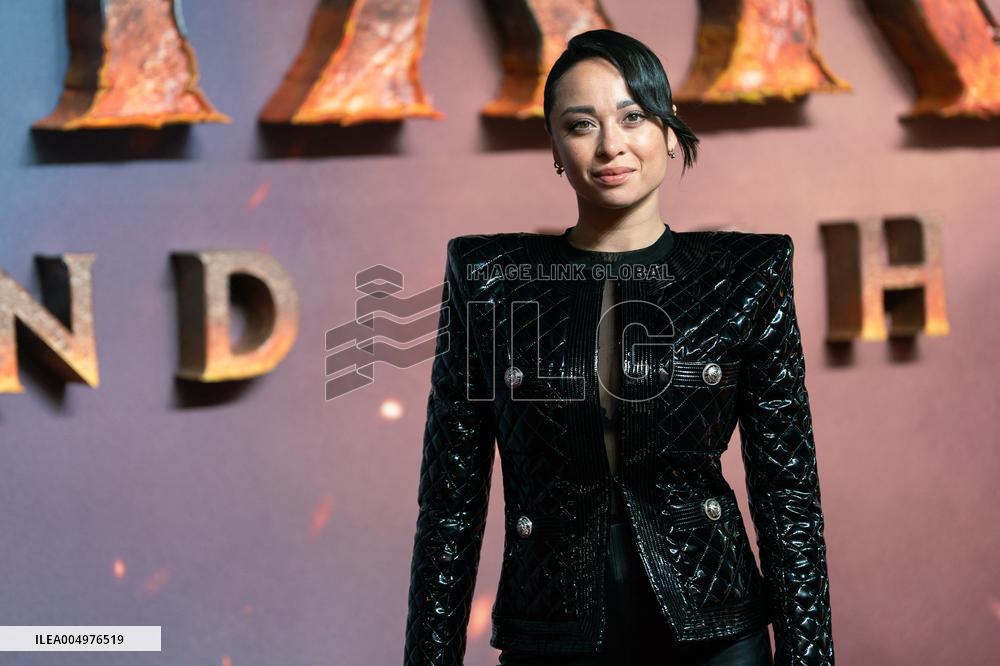 "Avatar: Fire And Ash" UK Premiere - London