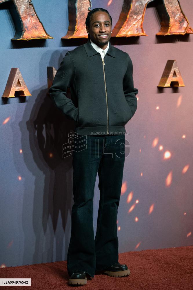 "Avatar: Fire And Ash" UK Premiere - London