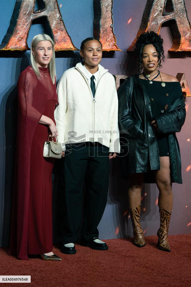 "Avatar: Fire And Ash" UK Premiere - London