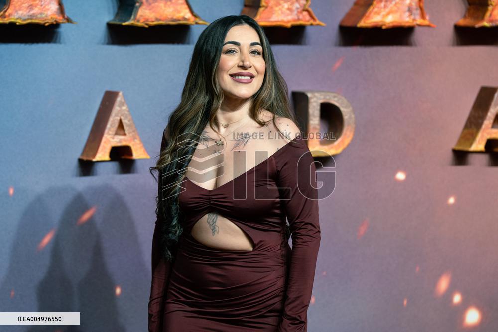 "Avatar: Fire And Ash" UK Premiere - London