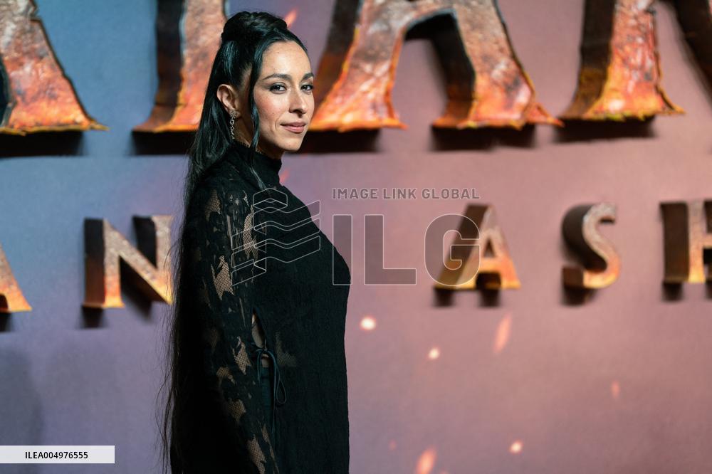 "Avatar: Fire And Ash" UK Premiere - London