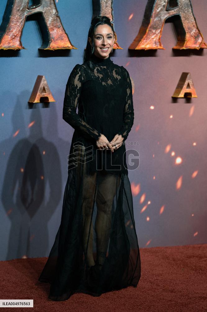 "Avatar: Fire And Ash" UK Premiere - London