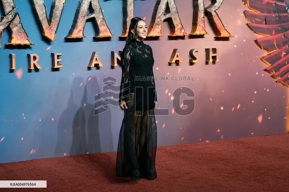 "Avatar: Fire And Ash" UK Premiere - London