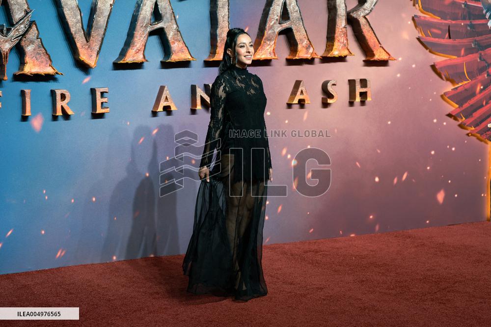 "Avatar: Fire And Ash" UK Premiere - London