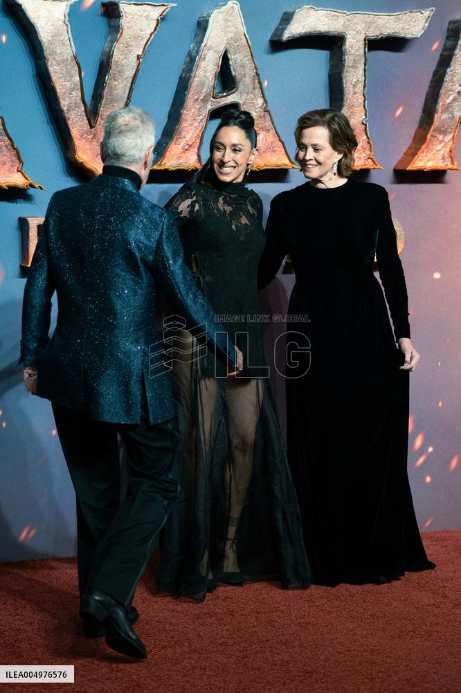 "Avatar: Fire And Ash" UK Premiere - London