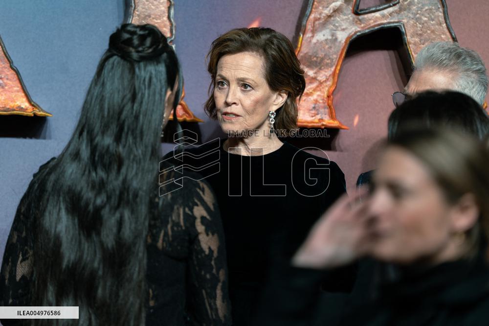 "Avatar: Fire And Ash" UK Premiere - London