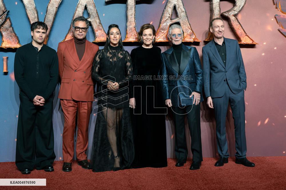 "Avatar: Fire And Ash" UK Premiere - London