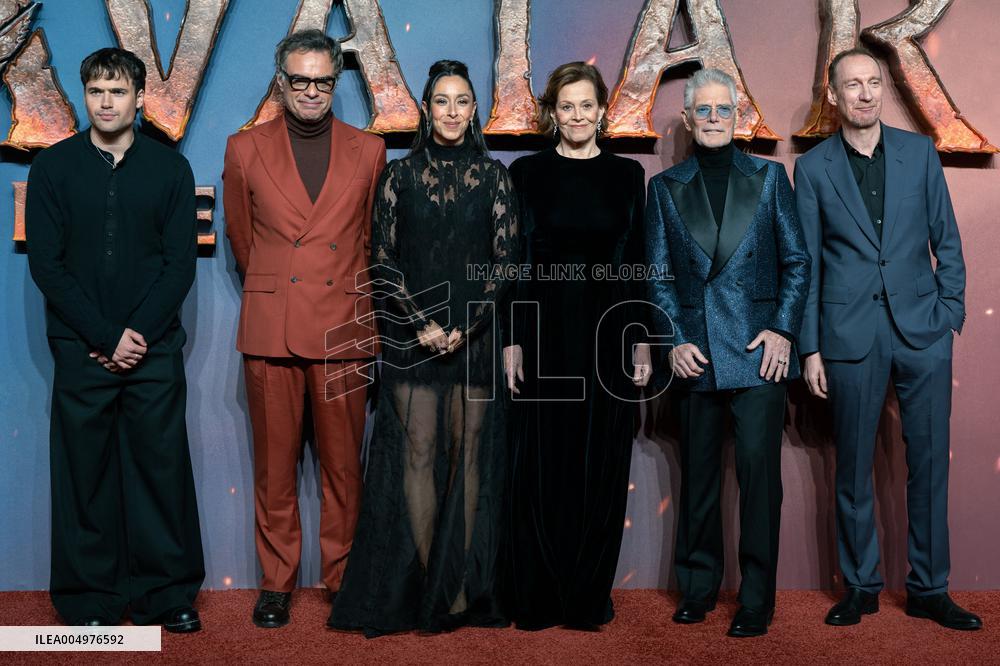 "Avatar: Fire And Ash" UK Premiere - London