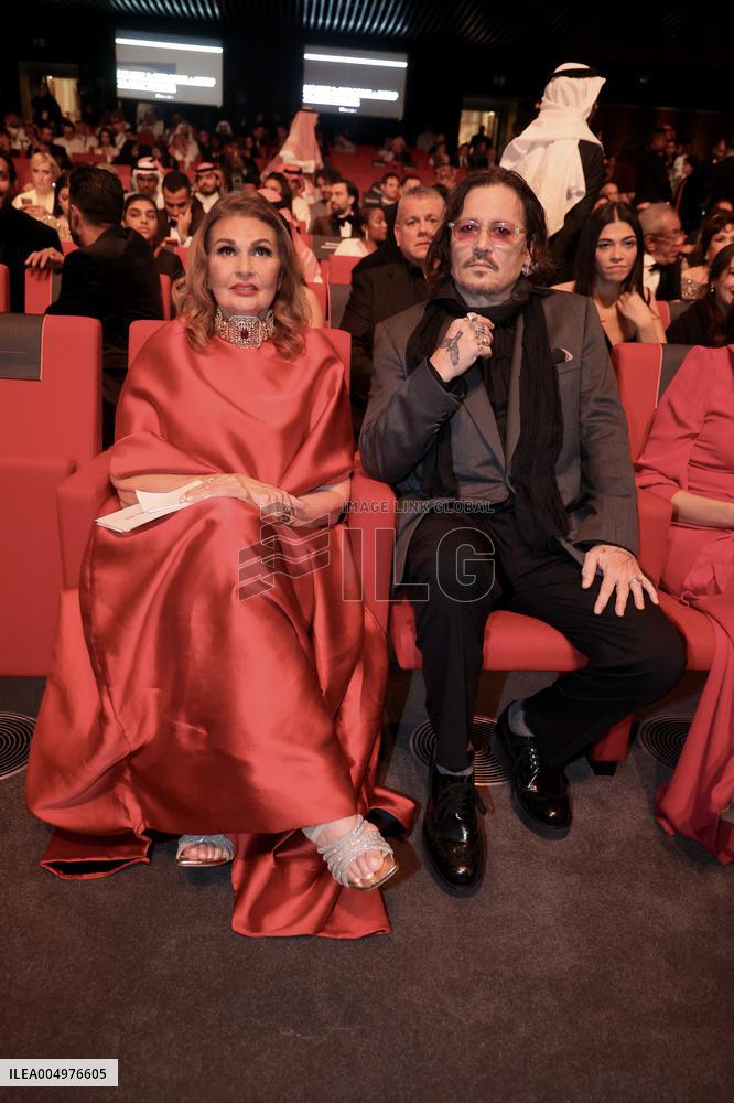 Johnny Depp and Celebs Attend Closing of Red Sea Film Festival - Jeddah