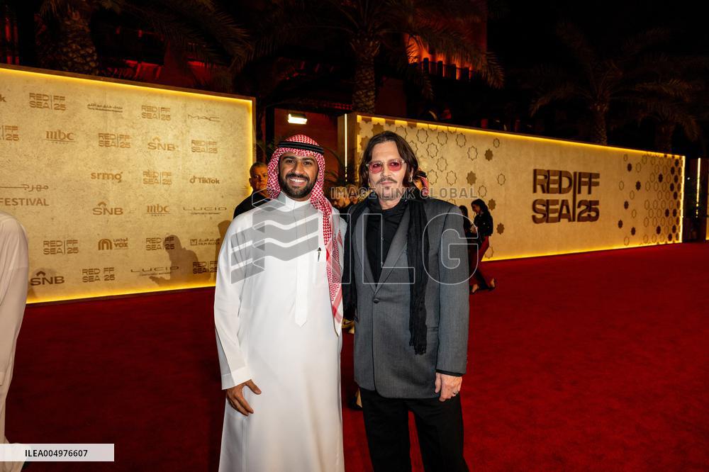 Johnny Depp and Celebs Attend Closing of Red Sea Film Festival - Jeddah