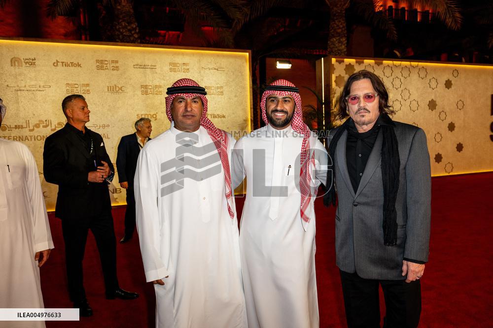 Johnny Depp and Celebs Attend Closing of Red Sea Film Festival - Jeddah