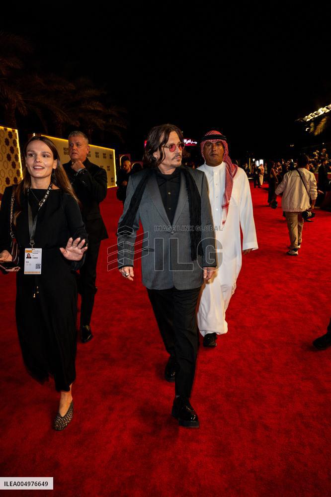 Johnny Depp and Celebs Attend Closing of Red Sea Film Festival - Jeddah