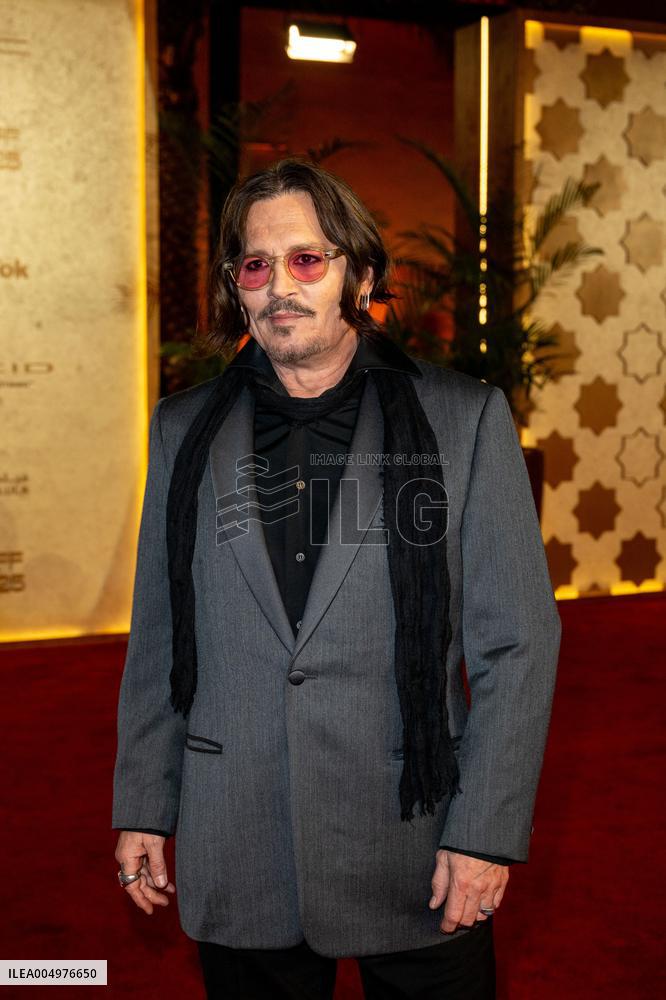 Johnny Depp and Celebs Attend Closing of Red Sea Film Festival - Jeddah