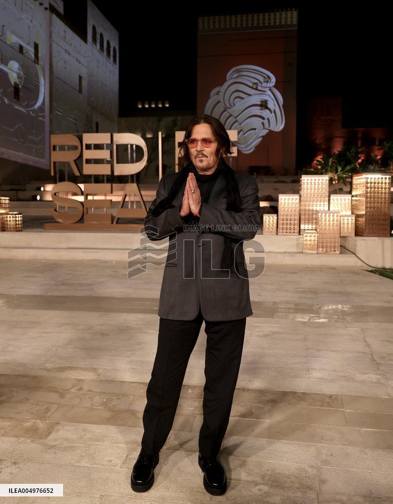Johnny Depp and Celebs Attend Closing of Red Sea Film Festival - Jeddah