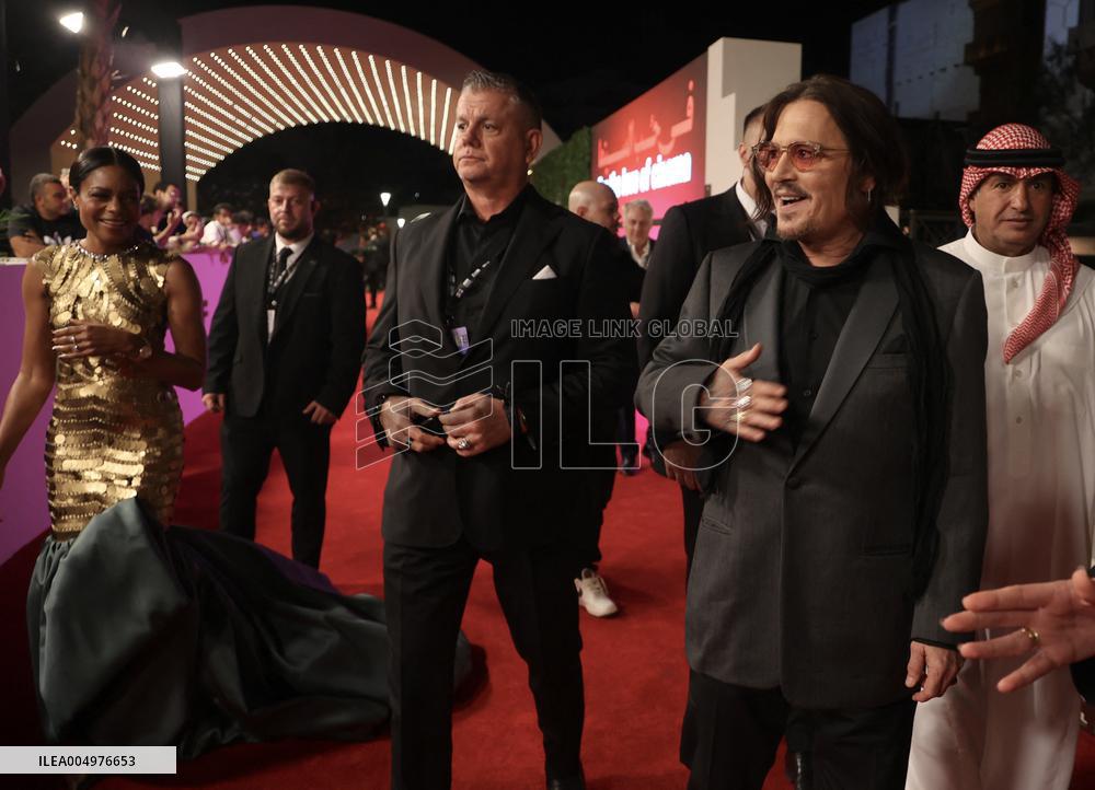 Johnny Depp and Celebs Attend Closing of Red Sea Film Festival - Jeddah