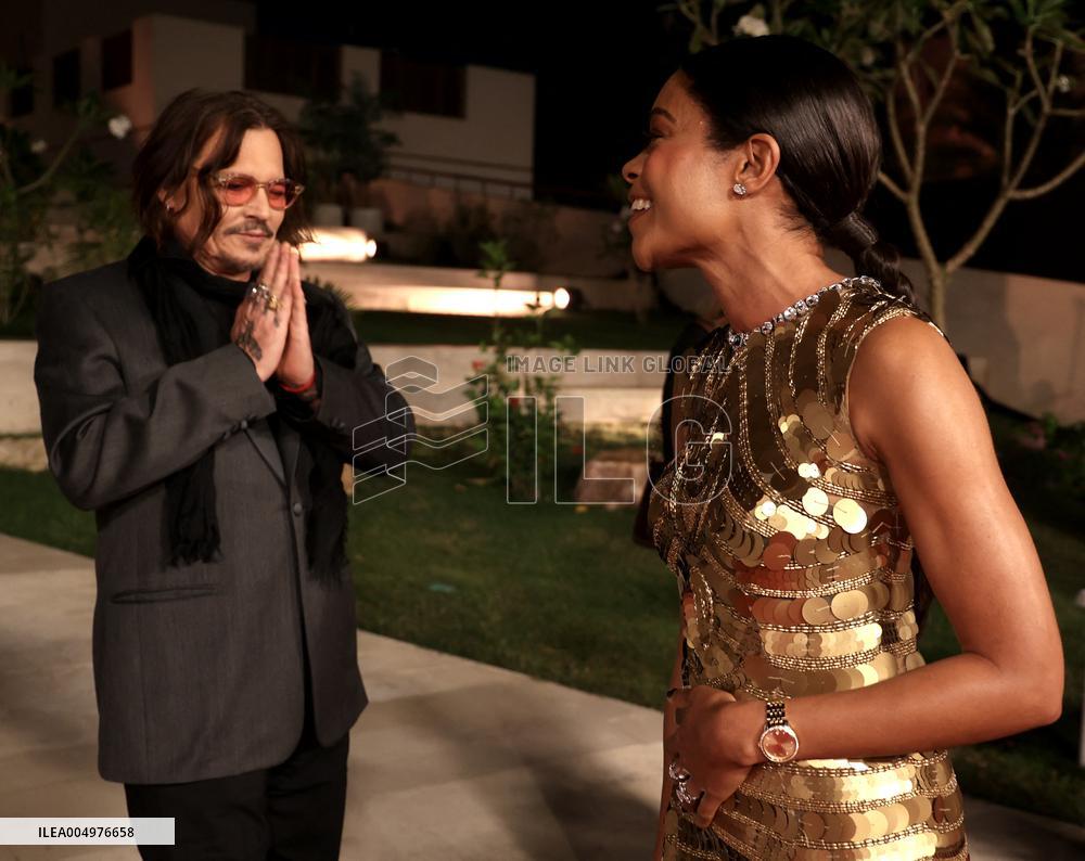 Johnny Depp and Celebs Attend Closing of Red Sea Film Festival - Jeddah