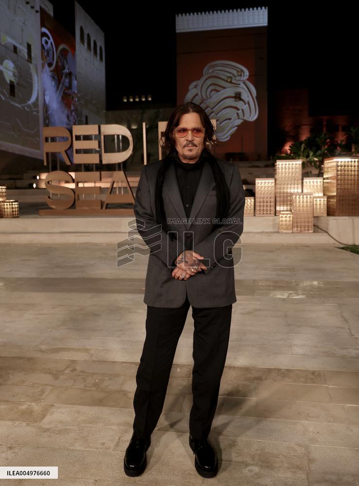 Johnny Depp and Celebs Attend Closing of Red Sea Film Festival - Jeddah