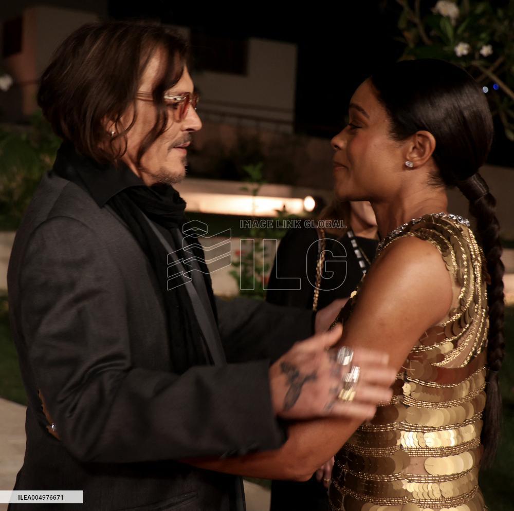 Johnny Depp and Celebs Attend Closing of Red Sea Film Festival - Jeddah