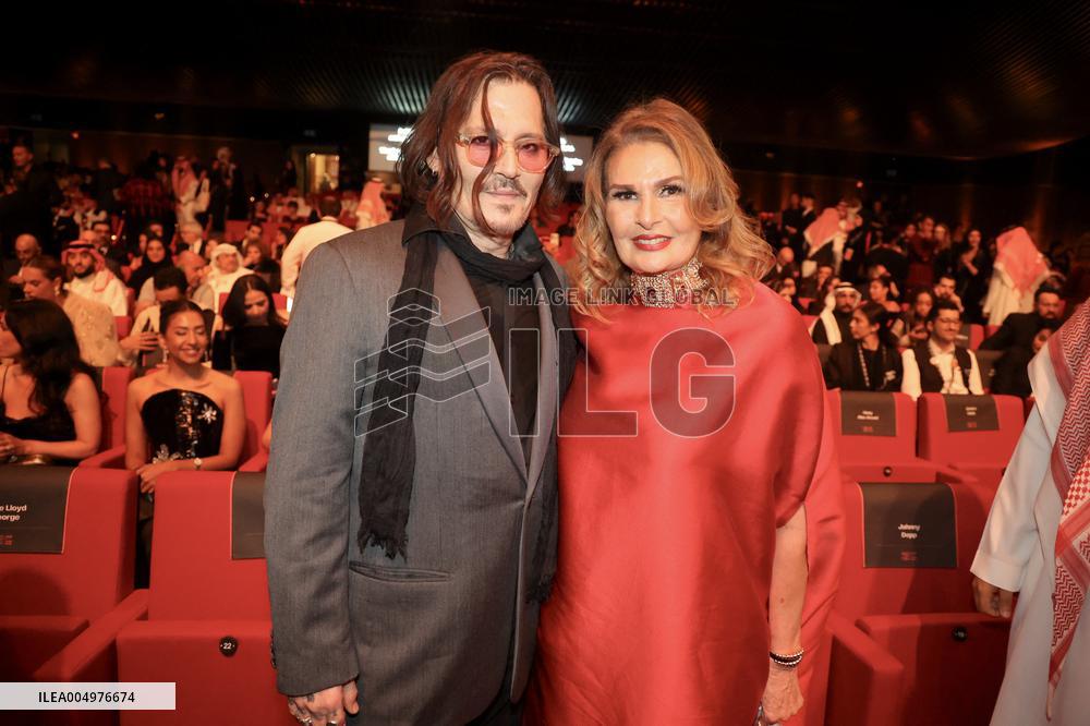 Johnny Depp and Celebs Attend Closing of Red Sea Film Festival - Jeddah