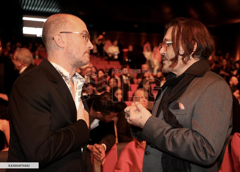 Johnny Depp and Celebs Attend Closing of Red Sea Film Festival - Jeddah