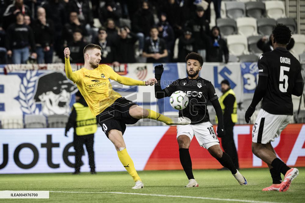 UEFA Conference League football match KuPS vs FC Lausanne-Sport