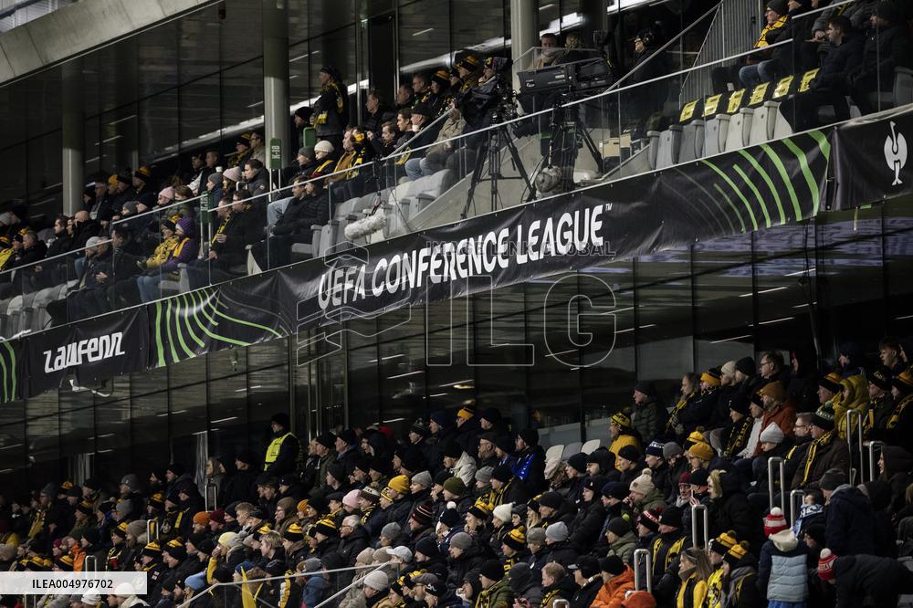 UEFA Conference League football match KuPS vs FC Lausanne-Sport