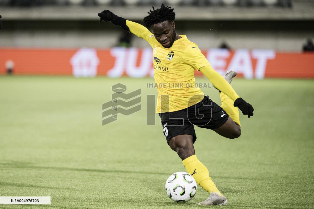 UEFA Conference League football match KuPS vs FC Lausanne-Sport