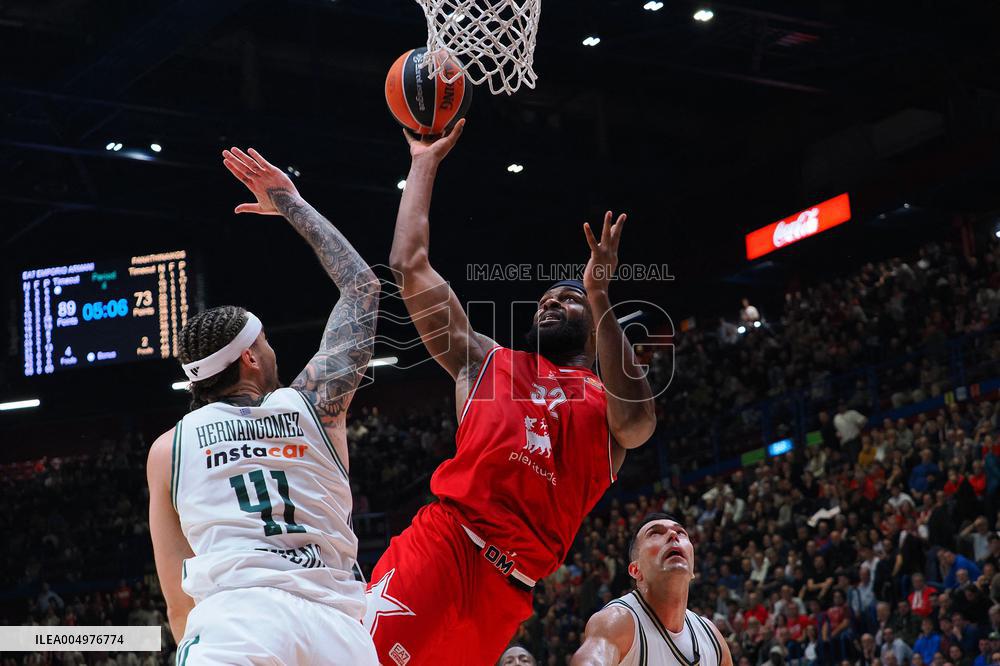 BASKET - Euroleague - Olimpia Milano vs Panathinaikos Atene