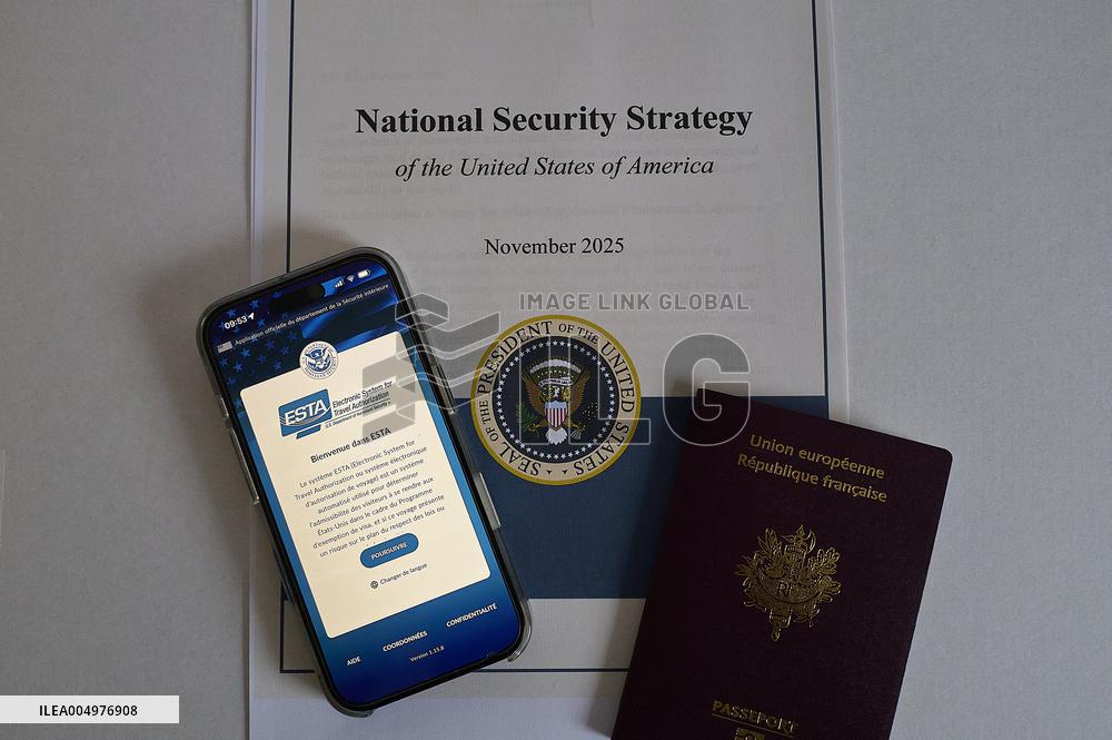 ESTA And Visa Waiver Program Update Illustrations - France