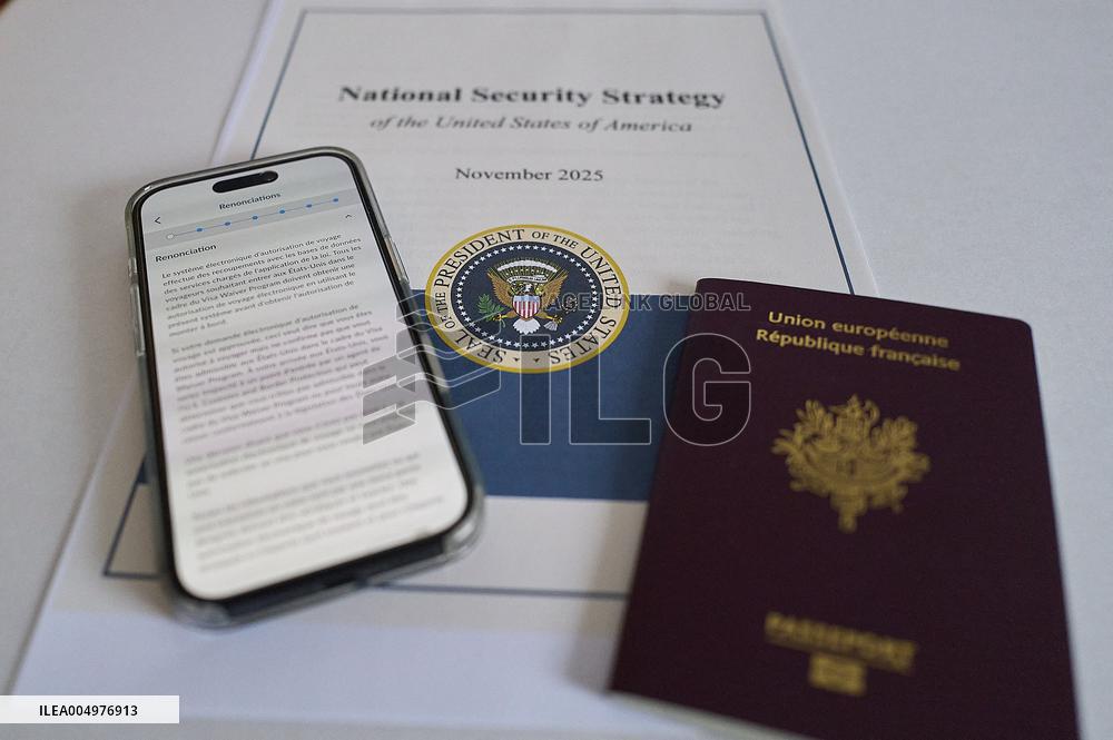 ESTA And Visa Waiver Program Update Illustrations - France