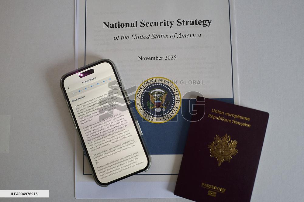 ESTA And Visa Waiver Program Update Illustrations - France